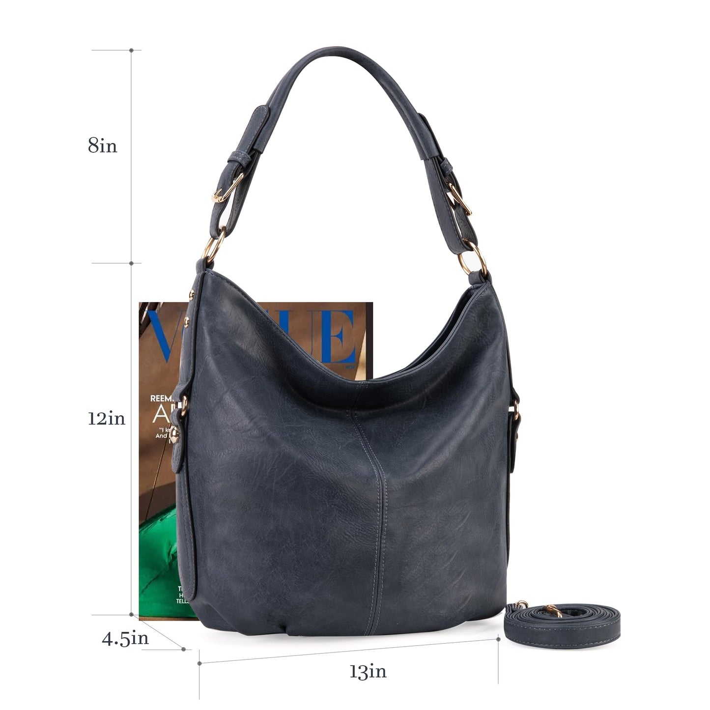 Shoulder Bag Hobo Handbag for Women Bucket Bag Purses and Handbags