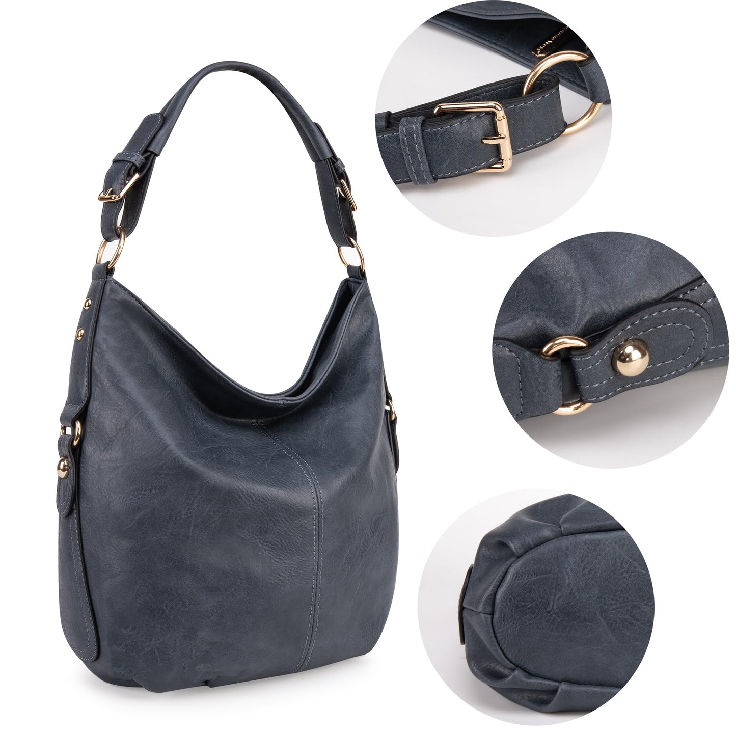 Shoulder Bag Hobo Handbag for Women Bucket Bag Purses and Handbags